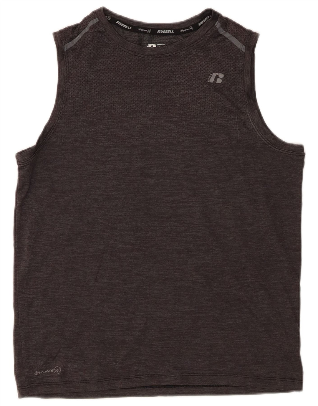 Russell Athletic Boys Vest Top 14-15 år XL Grå Nylon