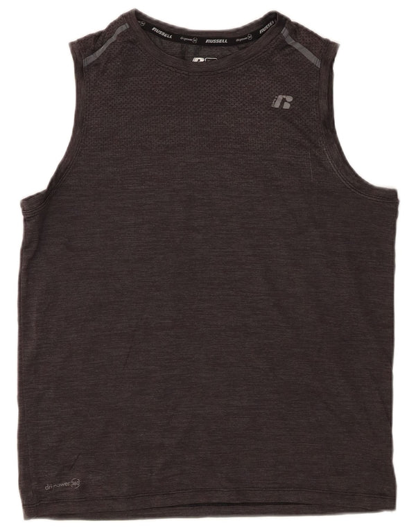 Russell Athletic Boys Vest Top 14-15 år XL Grå Nylon