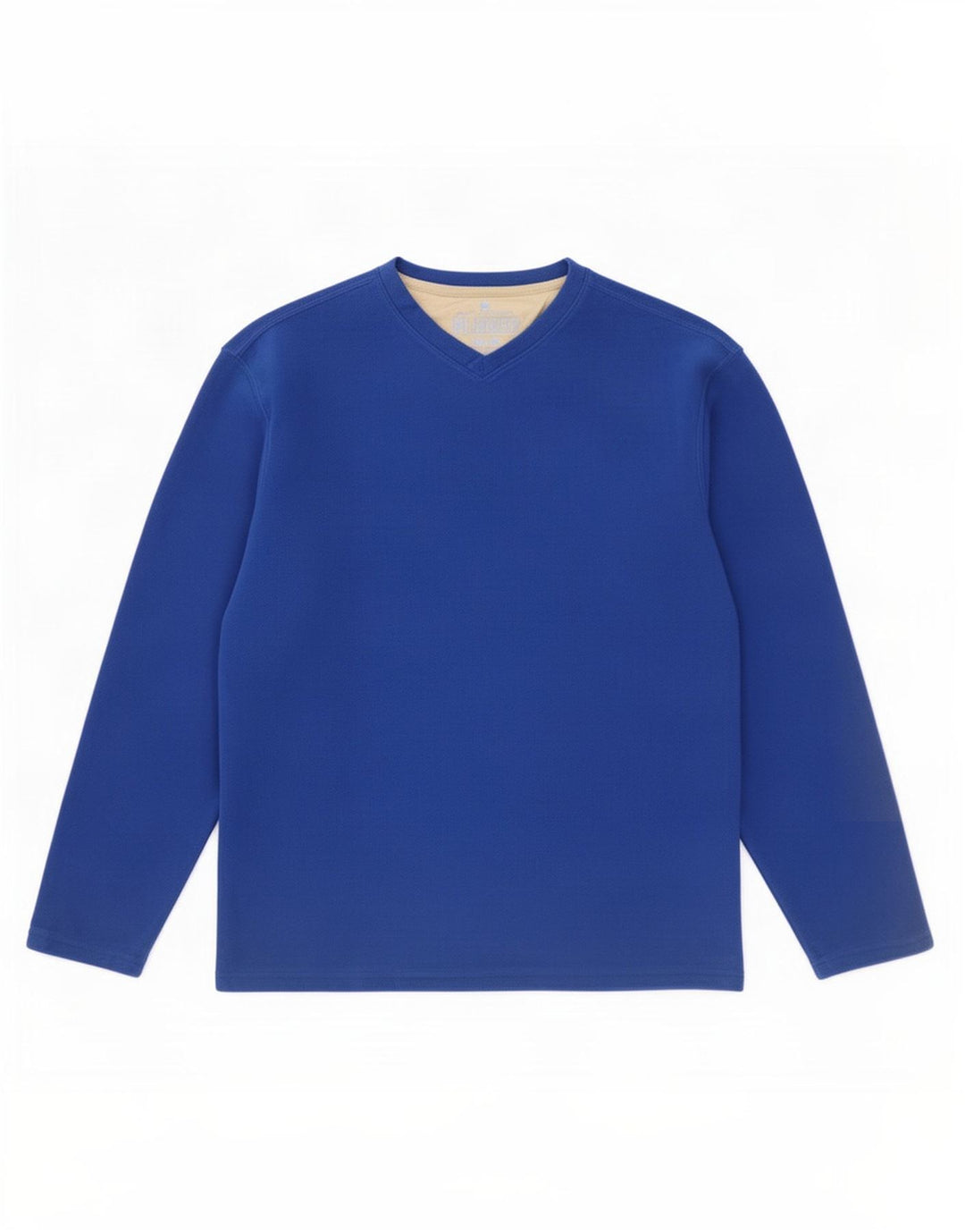 Marks & Spencer Herre Fleece Jumper Medium Blue Polyester