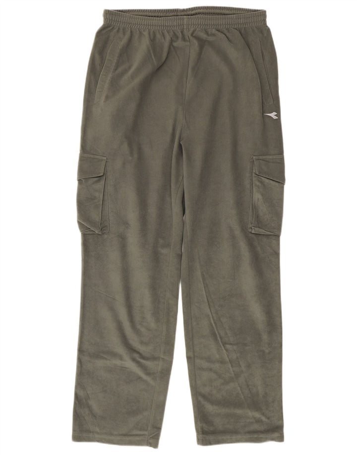 Diadora Herre Cargo Træningsdragt Bukser XL Khaki Polyester
