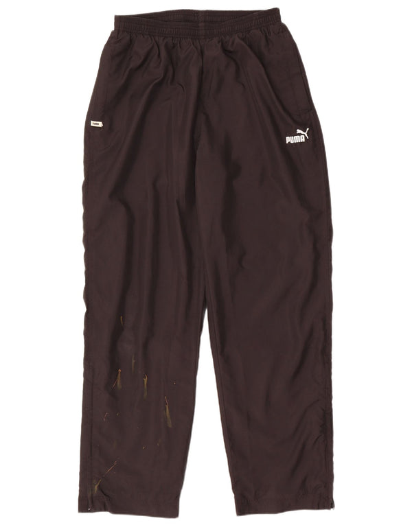 Puma Mens Tracksuit Trousers Medium  Black Polyester