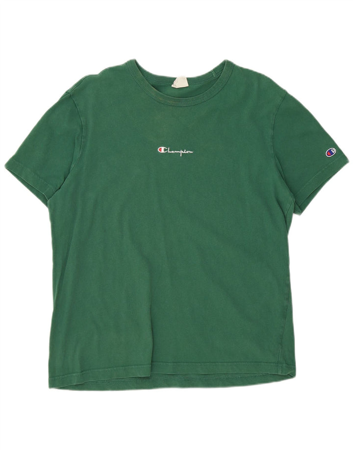 Champion Herre T-Shirt Top Stor Grøn