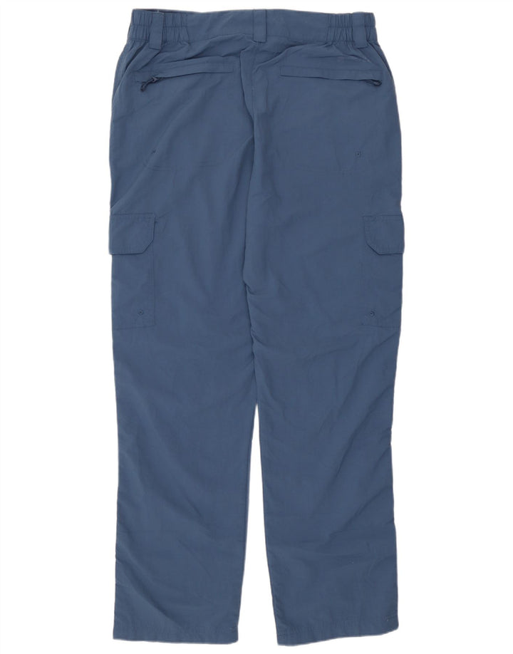 Mountain Warehouse Herre Straight Cargo Bukser W34 L29 Navy Blue Nylon