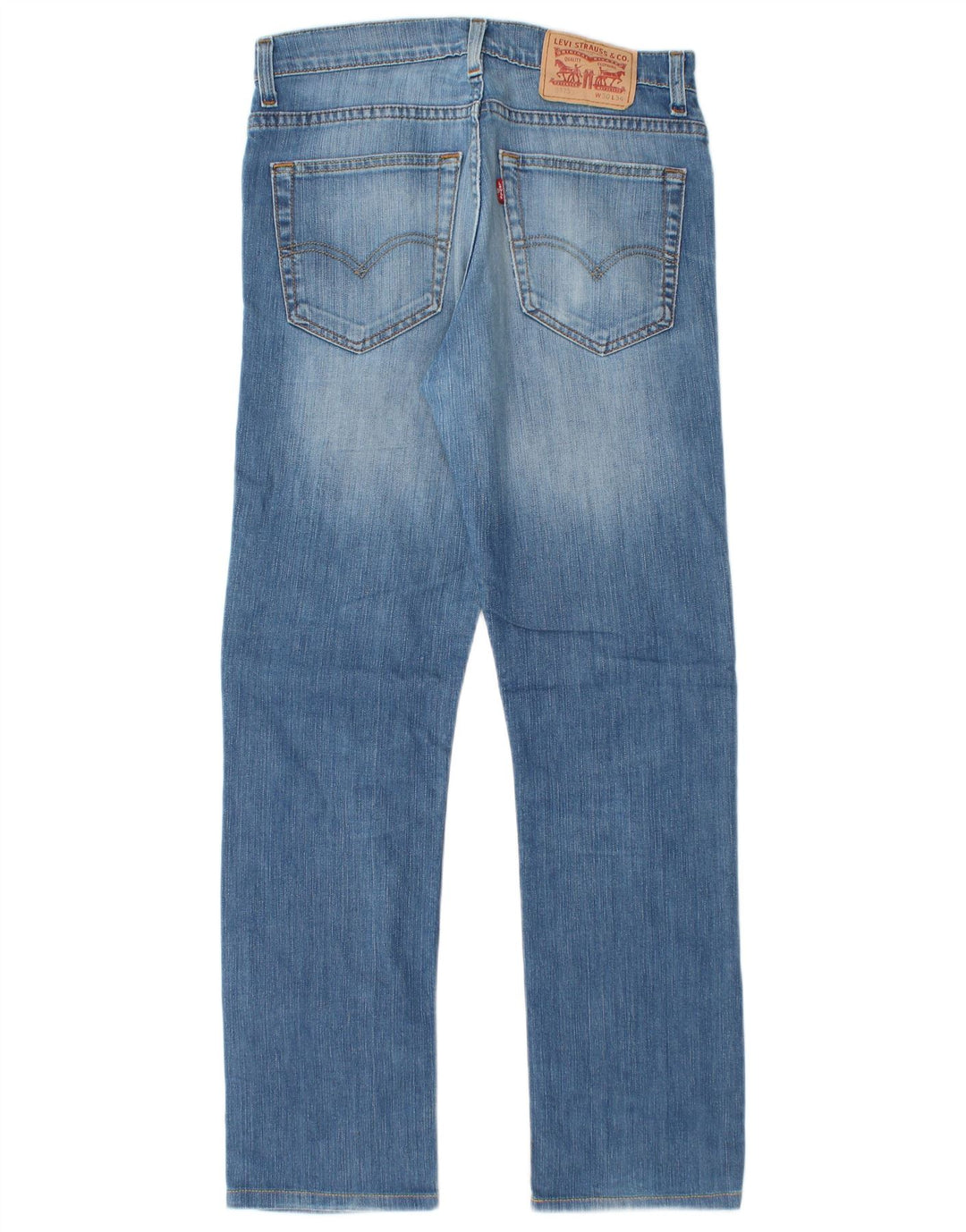 LEVI'S Straight jeans til mænd W30 L28 Blå