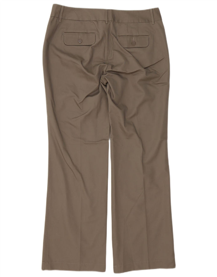 EDDIE BAUER Dame Blakely Fit Casual Bukser US 12 Large W34 L34 Grå