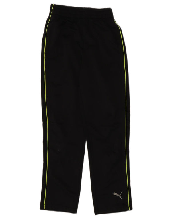 Puma Træningsdragtsbukser til drenge 7-8 år Medium Sort Colourblock Polyester