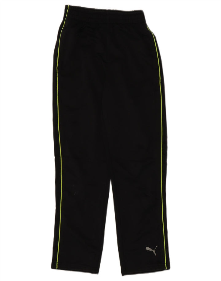 Puma Træningsdragtsbukser til drenge 7-8 år Medium Sort Colourblock Polyester