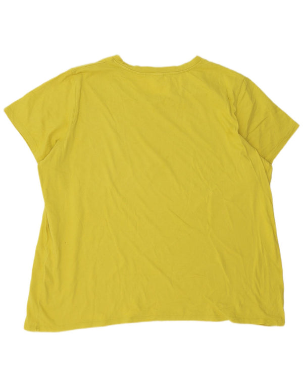 Levi's Herre T-Shirt Top 3XL Gul Bomuld