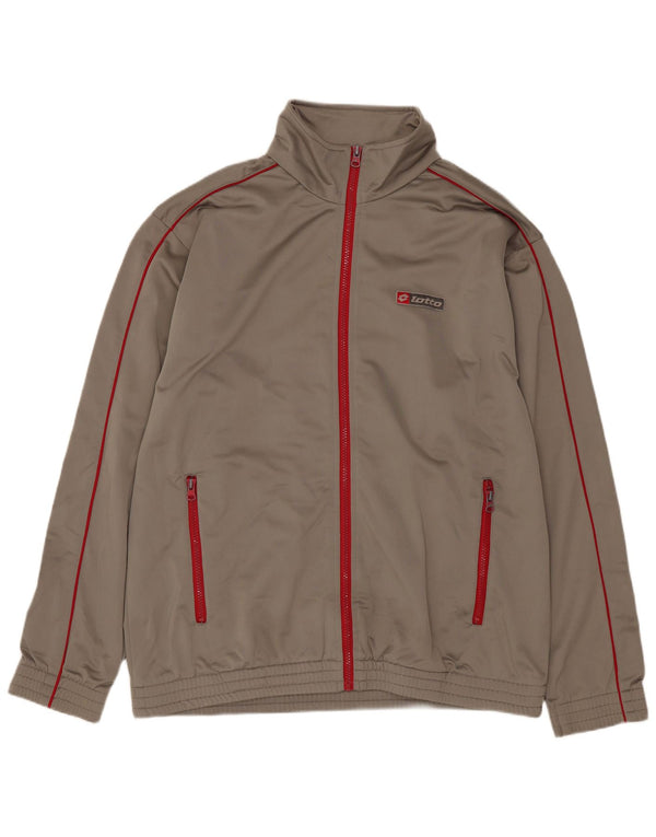 Lotto Herre træningsdragt Topjakke Stor Khaki Polyester