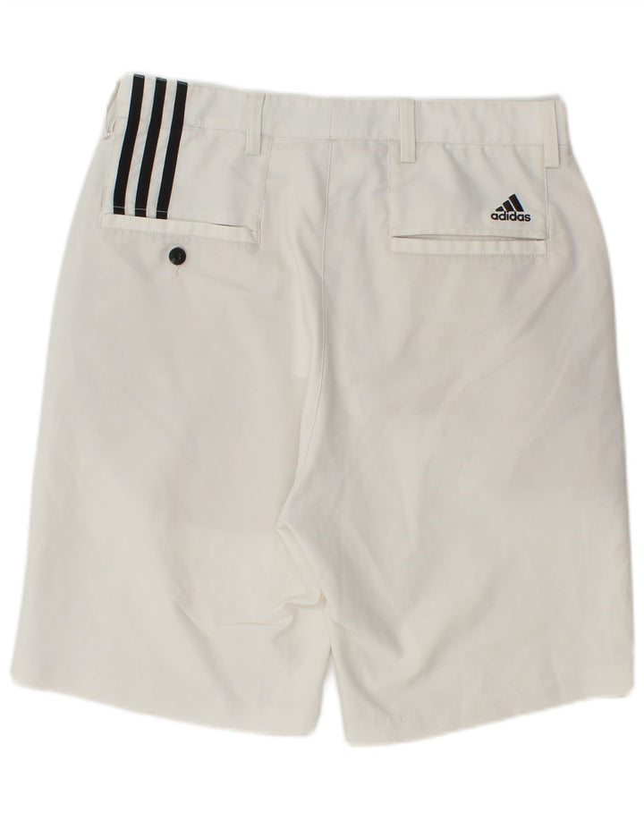 ADIDAS Mens Climacool Chino Shorts W30 Medium  White Polyester