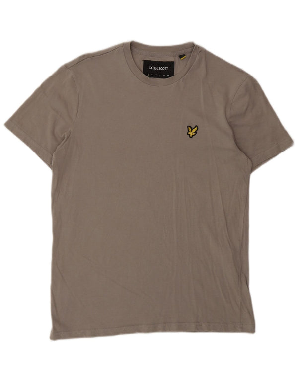 Lyle & Scott Herre T-Shirt Top XS Grå Bomuld