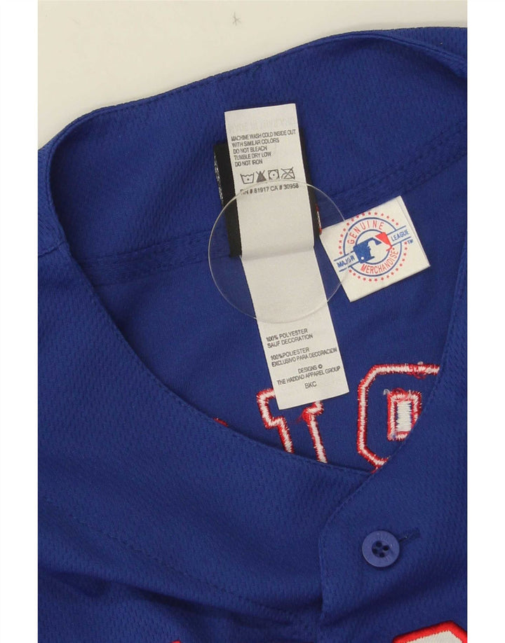 Nike Boys Rangers Grafisk Jersey Top 13-14 år XL Blå Polyester