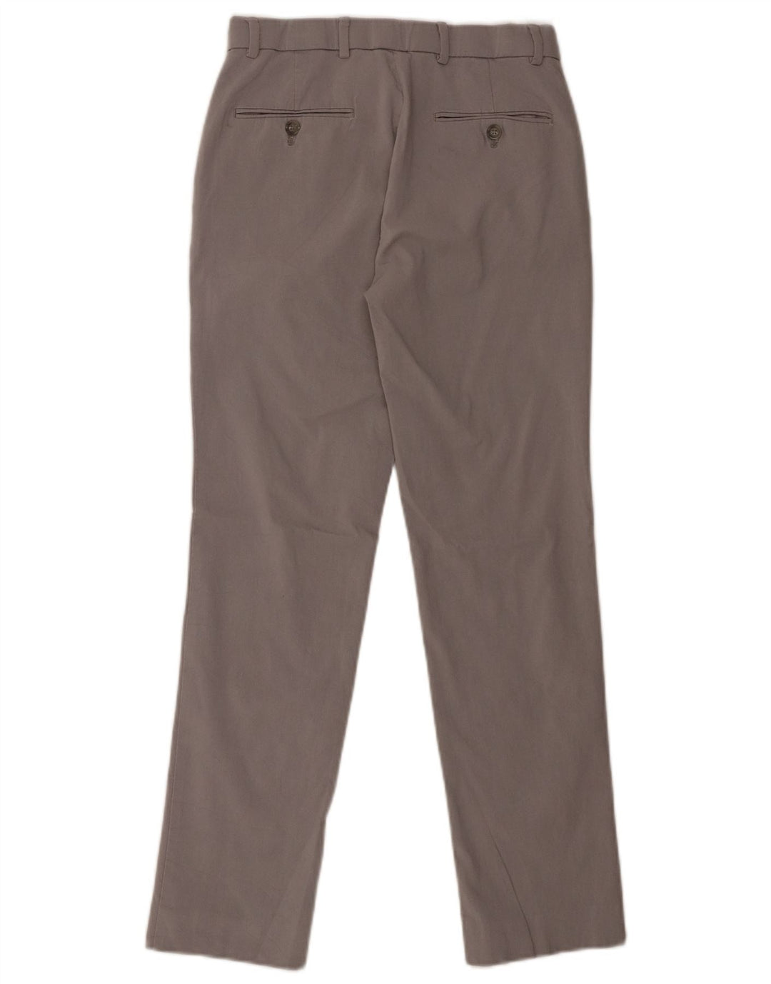 TOMMY HILFIGER Mens Slim Chino Trousers W30 L30 Grey Rayon