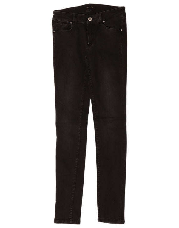 Massimo Dutti Dame Skinny Jeans EU 34 2XS W24 L29 Sort Bomuld
