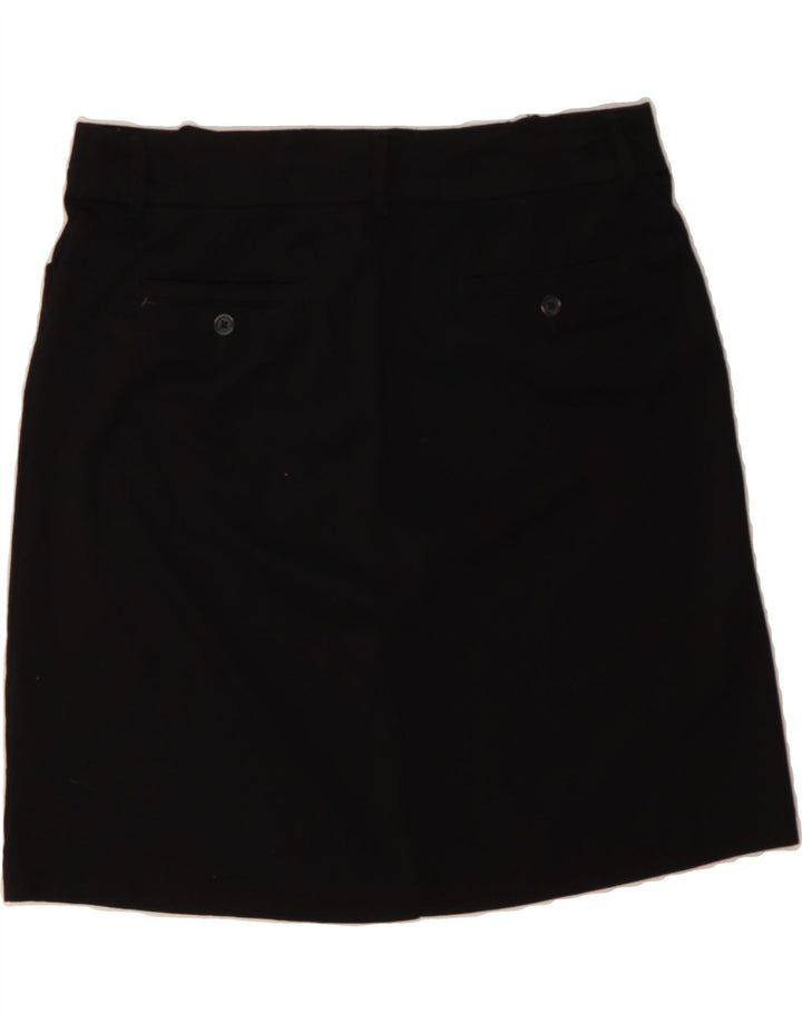 LEE Womens Riders Straight Skirt US 14 XL W34 Black Polyester Vintage Lee and Second-Hand Lee from Messina Hembry 