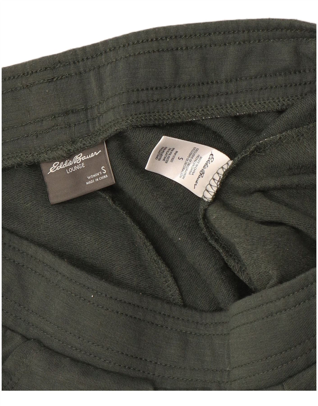 EDDIE BAUER Træningsdragt til kvinder Joggers UK 10 Small Khaki Polyester