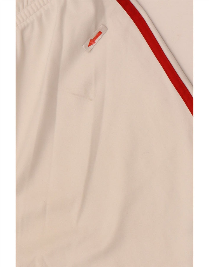 Adidas Mens AC Milan Sport Shorts Large White Colourblock Polyester