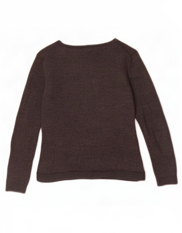 Massimo Dutti piger bådhalstrøje 7-8 år grå uld