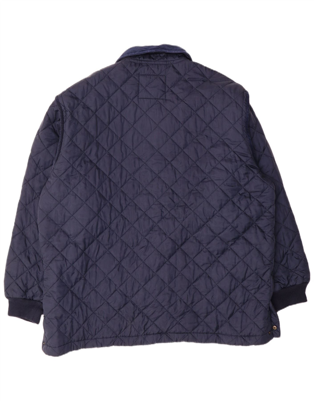 European Project Herre Quilted Jacket UK 44 2XL Navy Blue Nylon