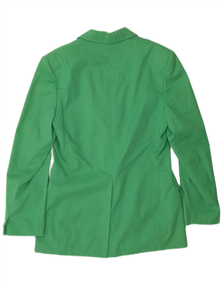 Iceberg Dame Mickey Mouse Grafisk Blazer Jakke IT 46 Stor Grøn