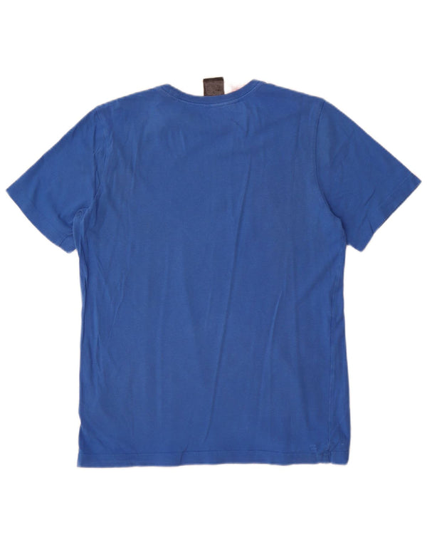 Adidas drenge grafisk t-shirt top 13-14 år blå bomuld