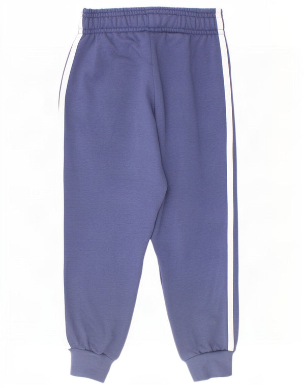 Adidas Drenge Træningsdragt Bukser Joggers 5-6 År Marineblå Bomuld