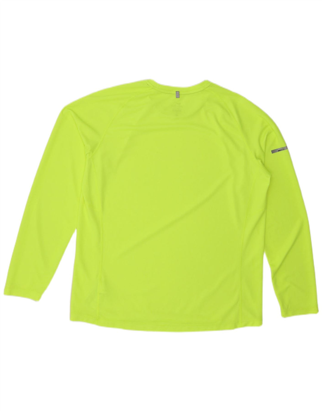 NIKE Herre Dri Fit Top Langærmet XL Grøn Polyester