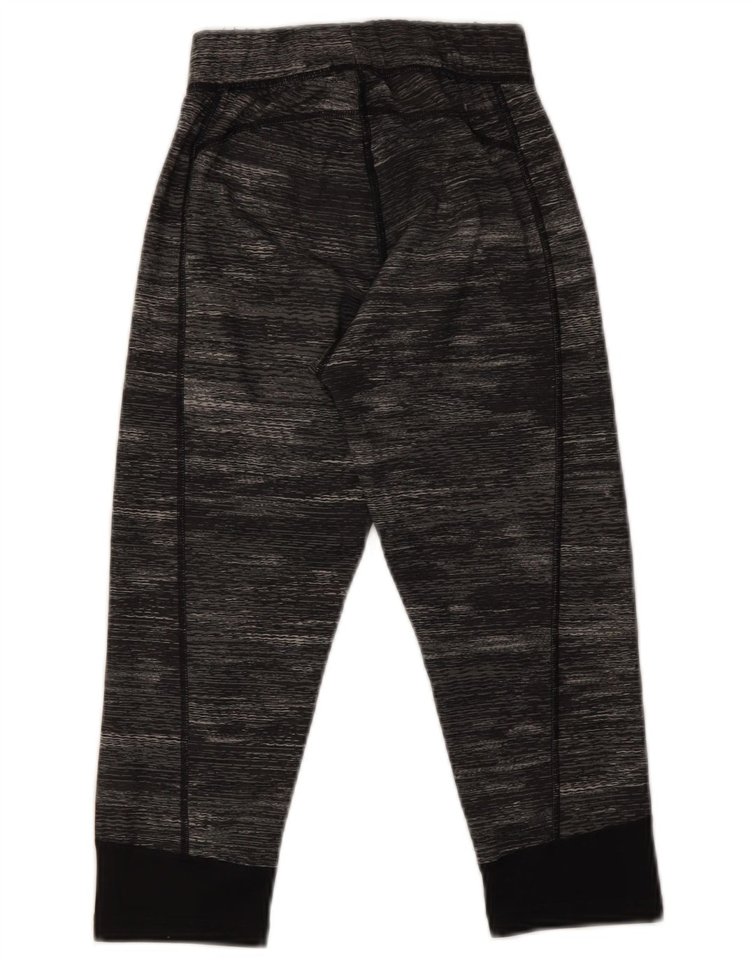 ADIDAS Dame Capri Leggings UK 8 Small Grey Colourblock
