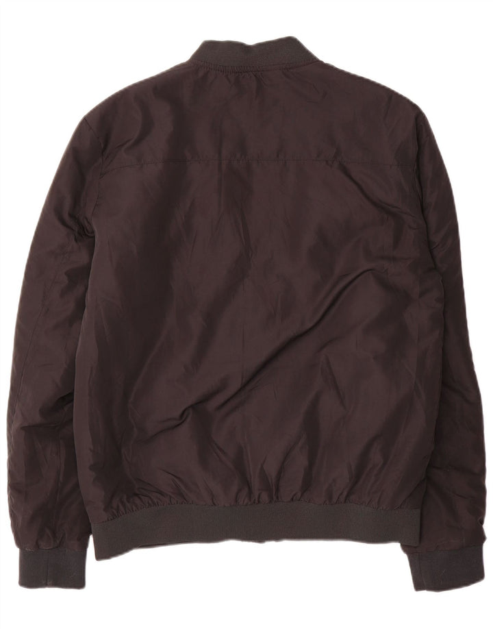 French Connection Bomberjakke til mænd UK 40 Large Black Polyester