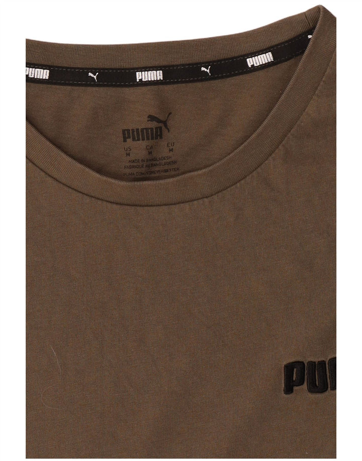 PUMA Herre T-Shirt Top Medium Khaki