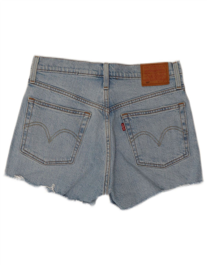 LEVI'S Womens 501 denimshorts W28 Medium Blue