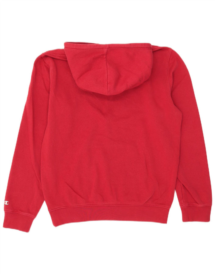Champion Herre grafisk hættetrøje Jumper Medium Rød Bomuld