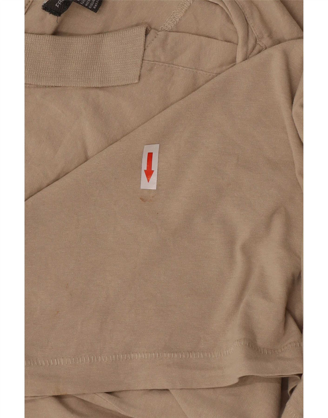 French Connection Herre poloshirt XL Beige Bomuld