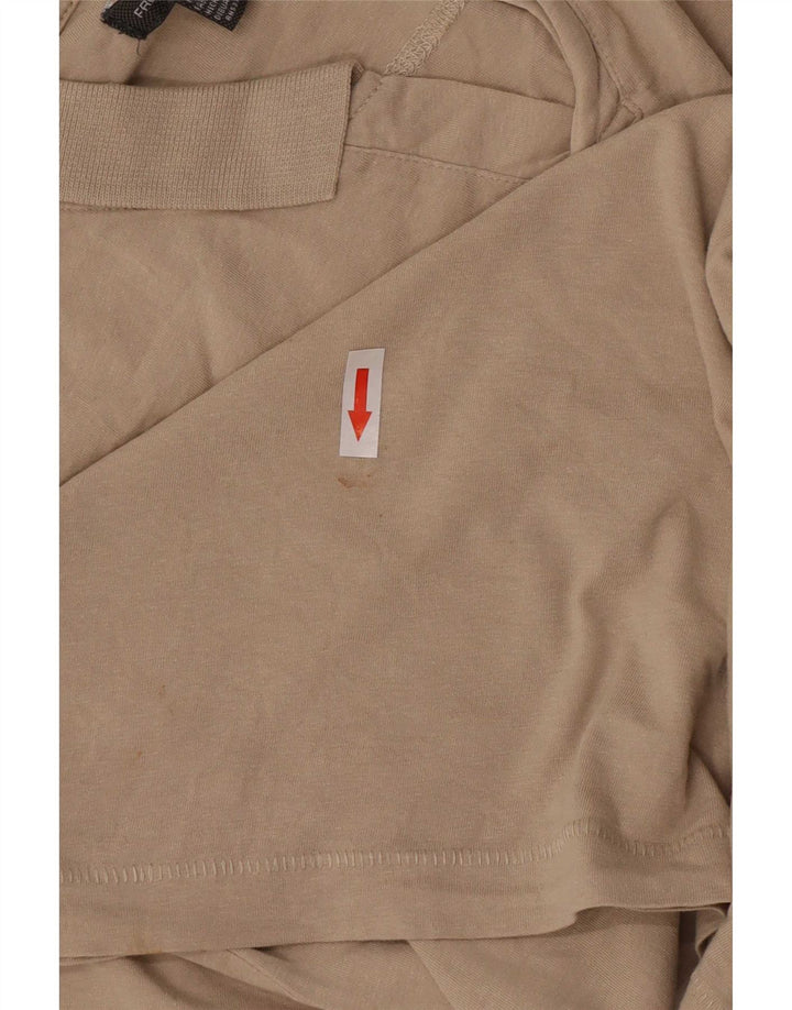 French Connection Herre poloshirt XL Beige Bomuld