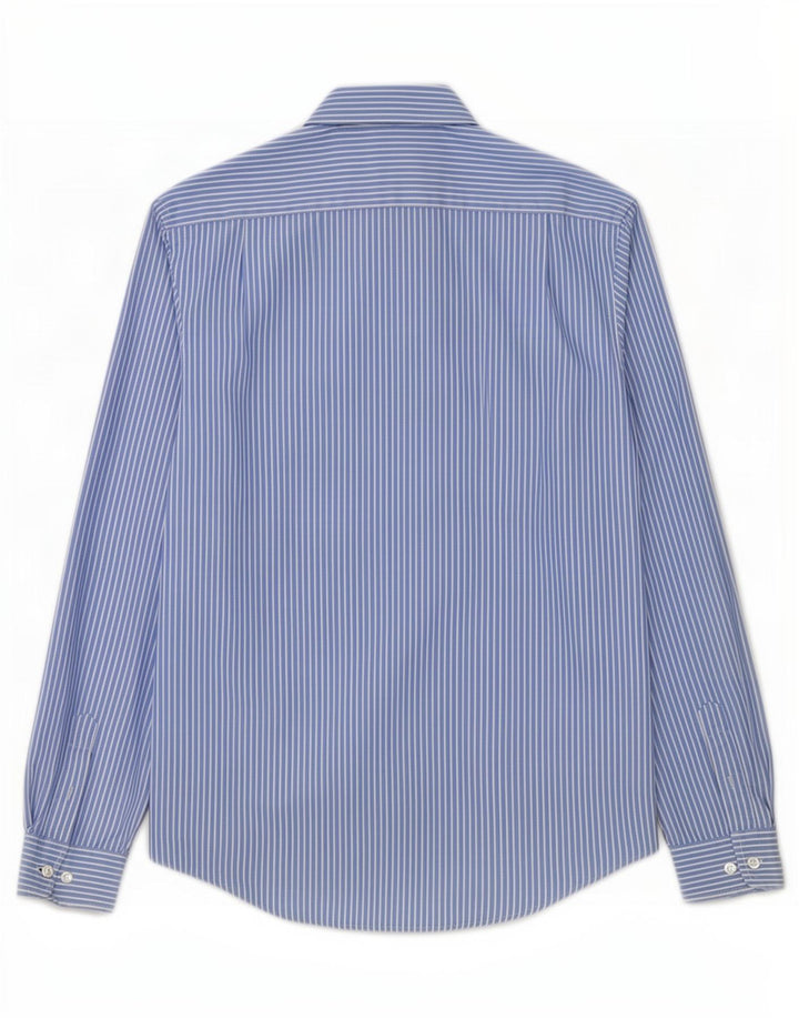 Ivy Oxford Herreskjorte Medium Blue Pinstripe