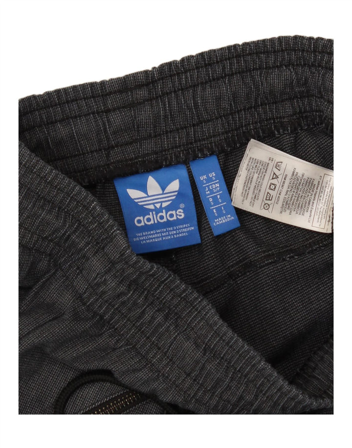 ADIDAS Mens Tracksuit Trousers Joggers Small  Grey Cotton Vintage Adidas and Second-Hand Adidas from Messina Hembry 
