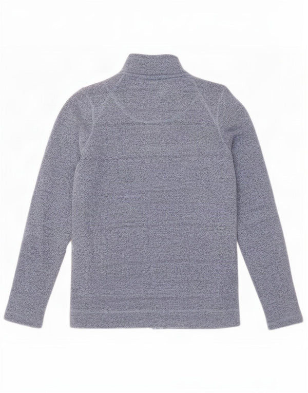 Weird Fish Dame træningsdragt Topjakke UK 12 Medium Blue Flecked Polyester
