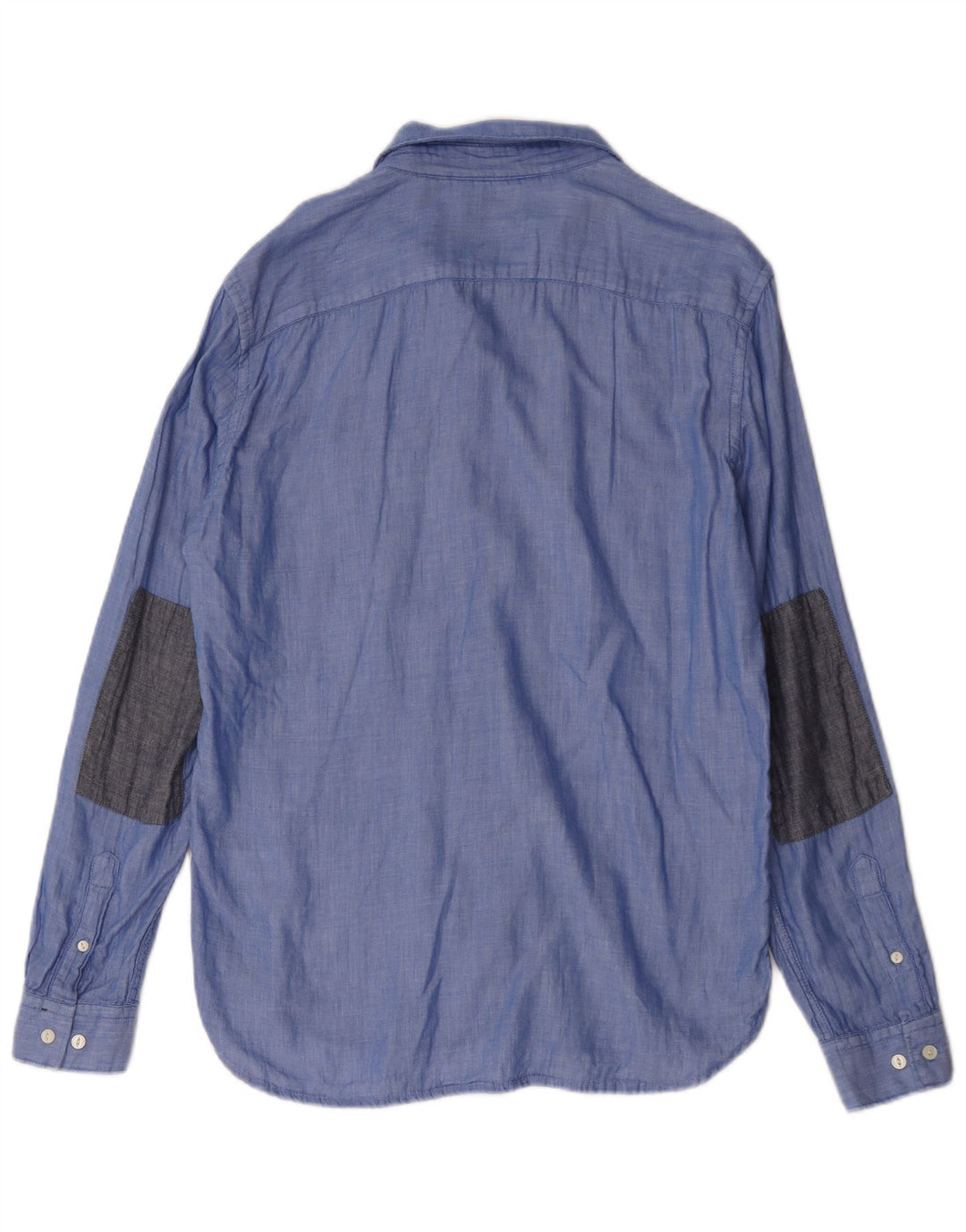 French Connection Herre Regular Regular Fit skjorte Medium Blue Cotton