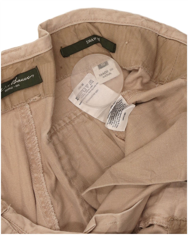 EDDIE BAUER Dame Shaw Fit Casual Bukser US 10 Large W36 L31 Beige