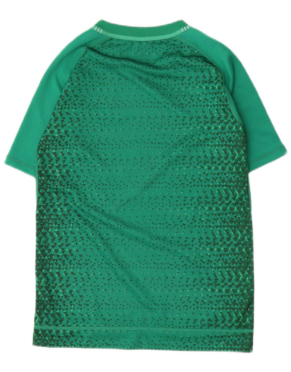 CANTERBURY Drenge IRFU Grafisk T-Shirt Top 13-14 år Grøn Geometrisk