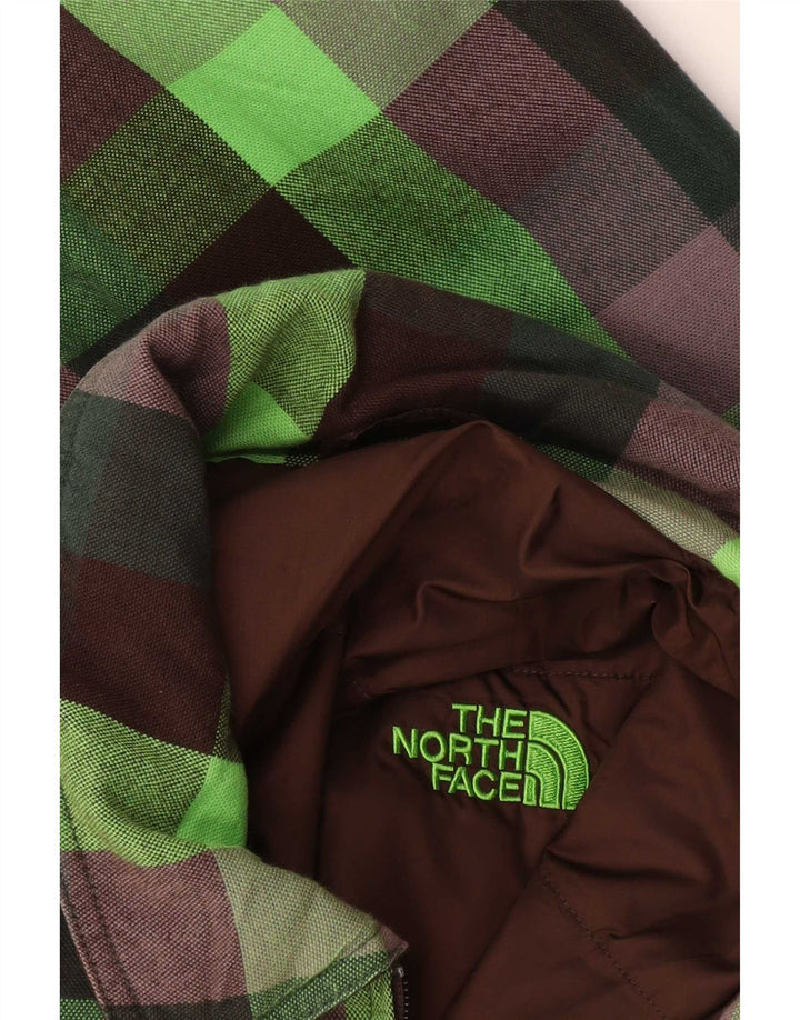 The North Face Herre Bomber Jacket UK 38 Medium Green Check