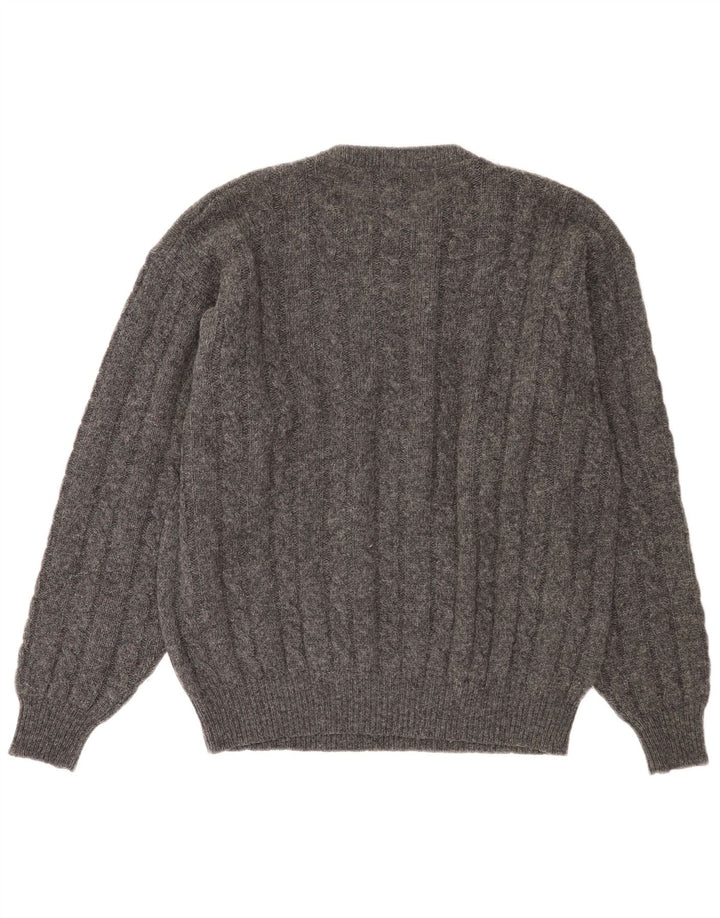 Ball On Herre Crew Neck Jumper Sweater XL Grå Uld
