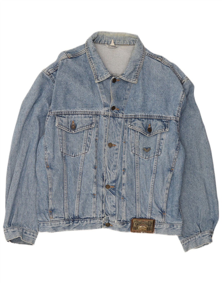 Wampum Herre denimjakke UK 42 XL Blå