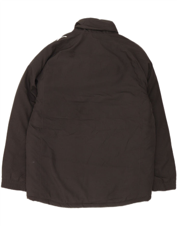 PUMA Boys Padded Coat 13-14 Years Black Vintage Puma and Second-Hand Puma from Messina Hembry 