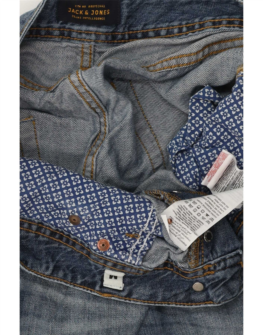 Jack & Jones Herre Regular Fit denimshorts Medium W32 Blå Bomuld