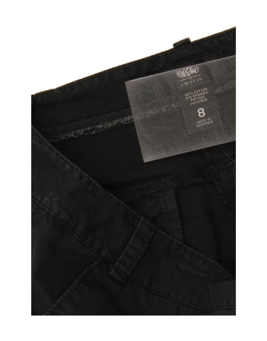 MOSSIMO Womens Bermuda Shorts US 8 Medium W32 Black Cotton Vintage Mossimo and Second-Hand Mossimo from Messina Hembry 