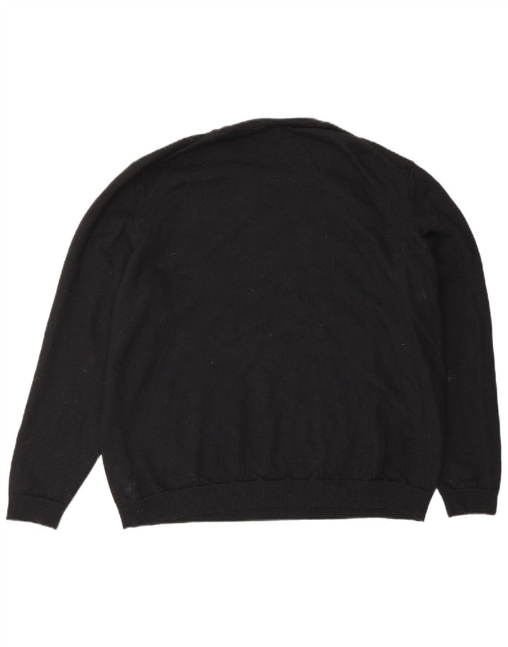 Hugo Boss Herre Crew Neck Jumper Sweater Medium Sort