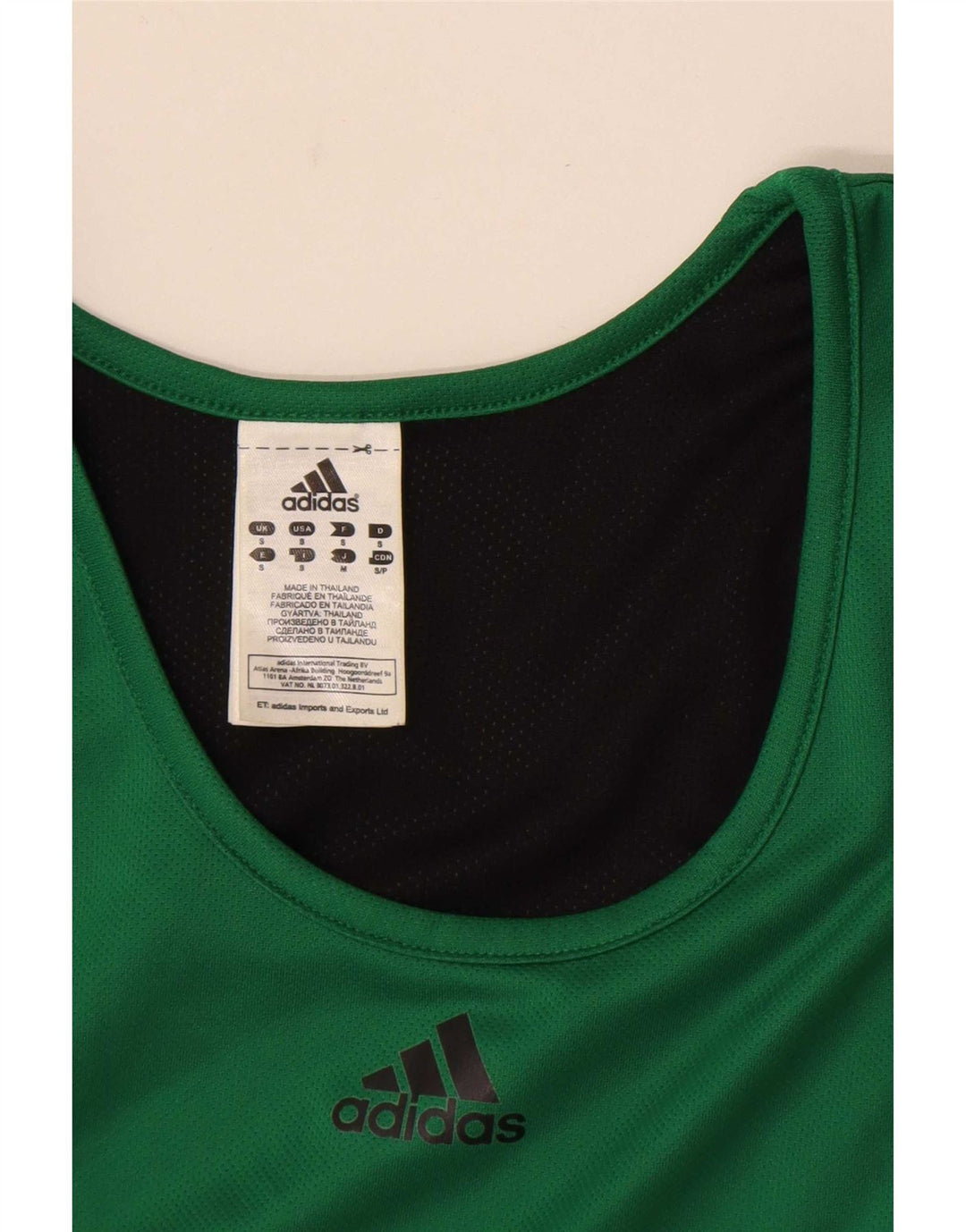 Adidas Herrevest Top Lille Grøn Polyester