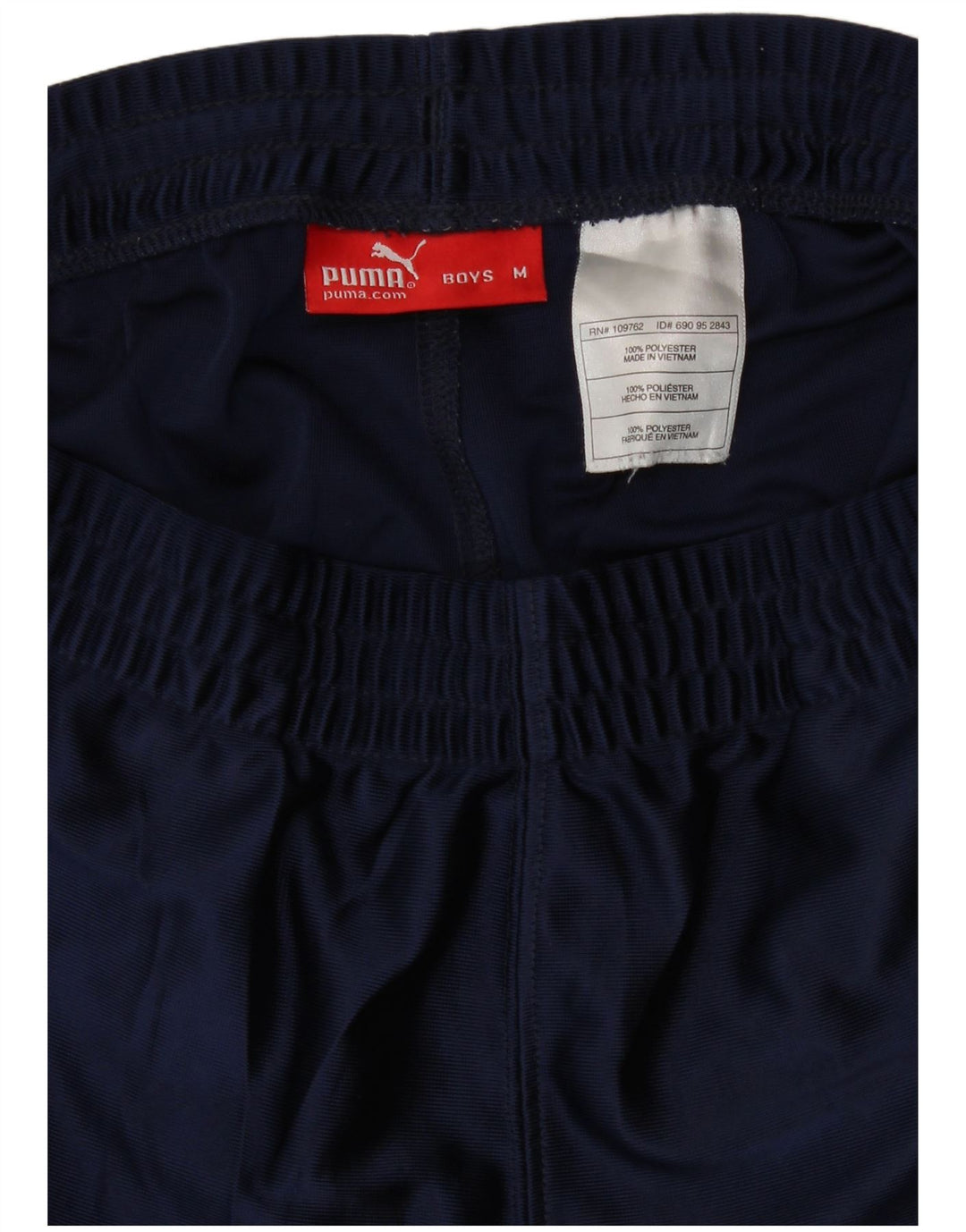 Puma drenge grafiske sportsshorts 9-10 år medium marineblå farveblok