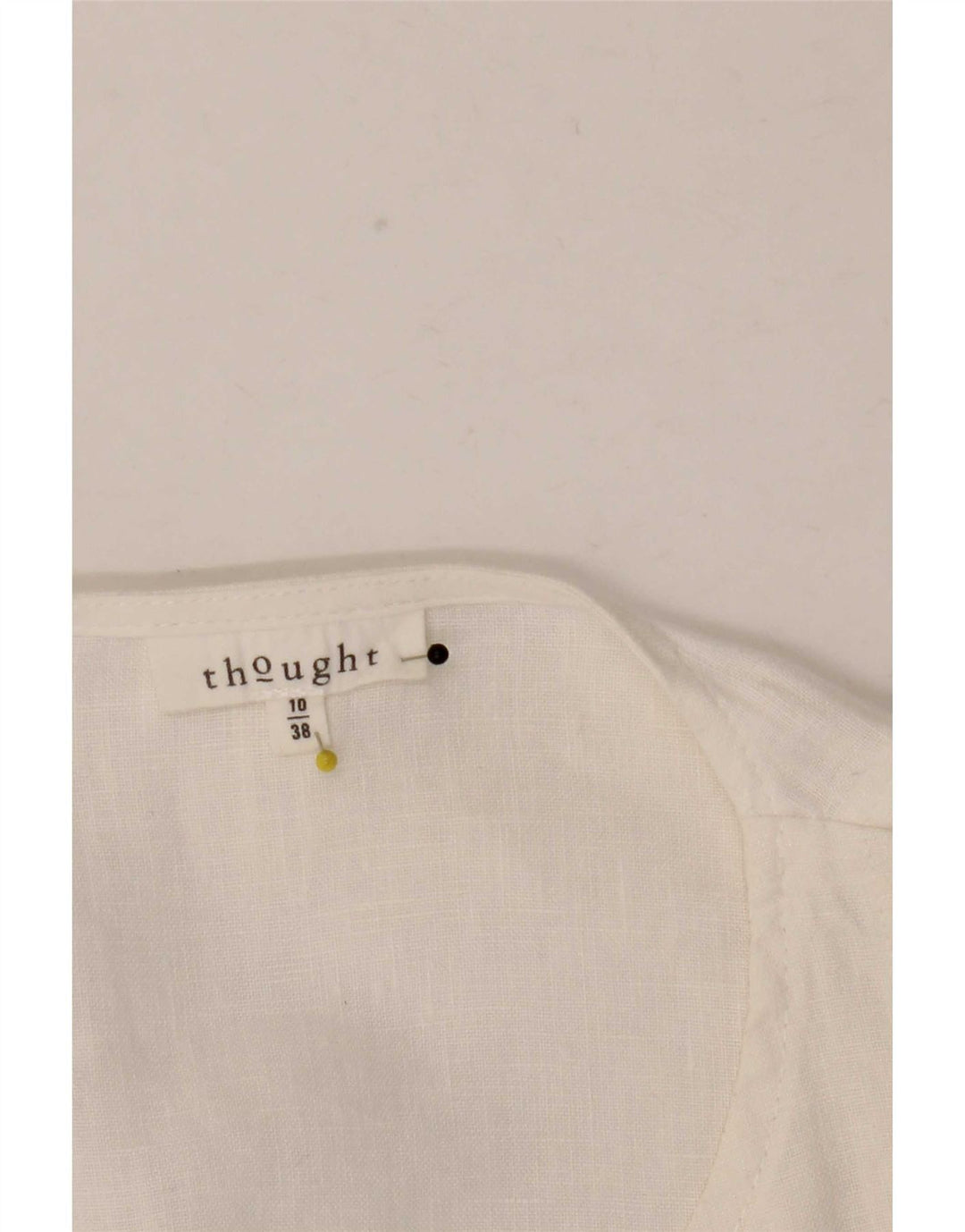 Thought Womens Cardigan Top UK 10 Small White